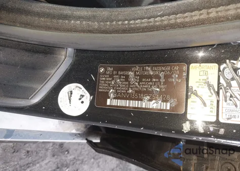 2008 BMW 528Xi from USA, damaged, VIN WBANV13518CZ54428